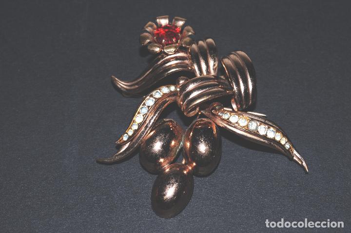 Joyeria: BROCHE DORADO CON PEDRERIA - Foto 3