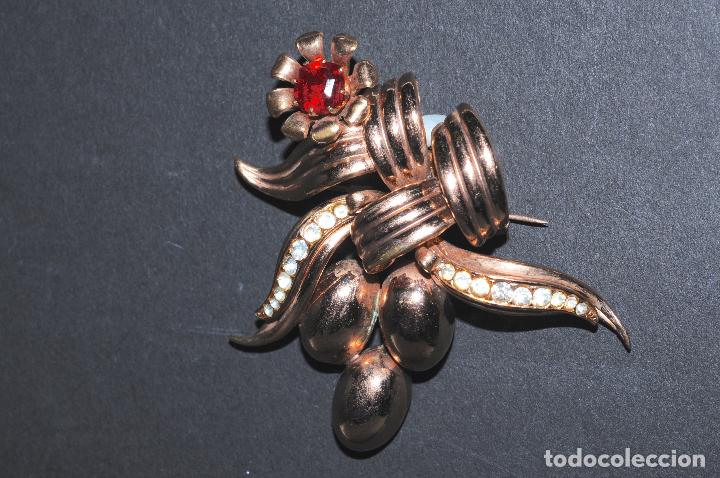 Joyeria: BROCHE DORADO CON PEDRERIA - Foto 4