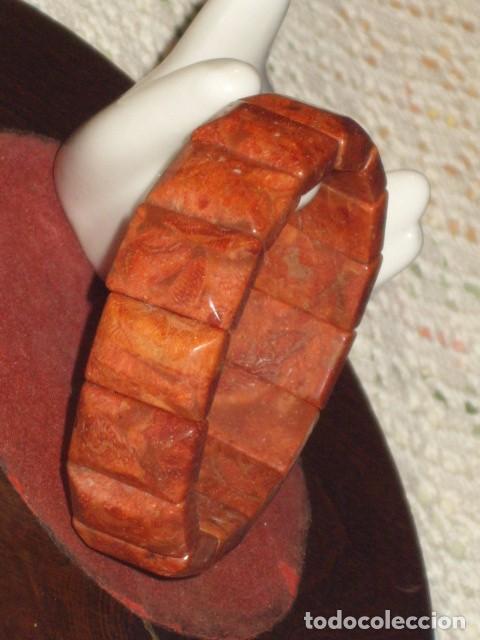 Joyeria: PULSERA DE CORAL MANZANA ELASTICA. - Foto 6