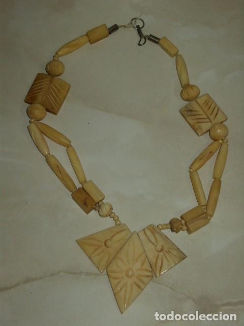 Joyeria: COLLAR DE HUESO,A&Ntilde;OS 70. - Foto 6