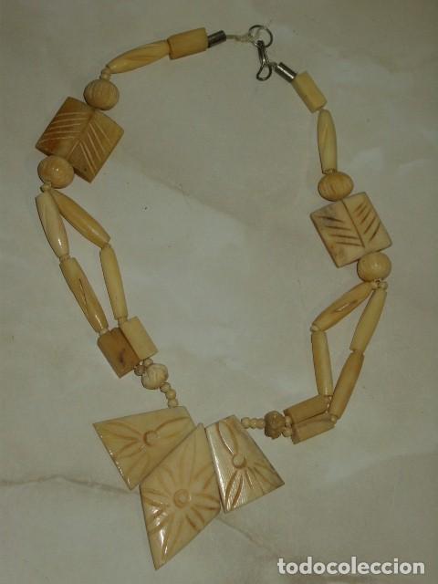 Joyeria: COLLAR DE HUESO,A&Ntilde;OS 70. - Foto 8