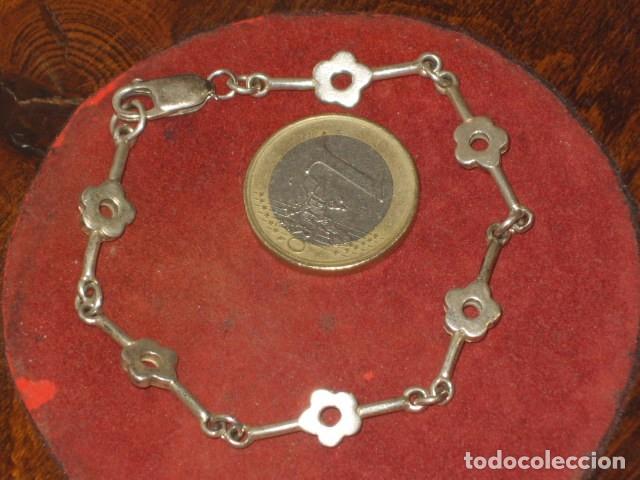 Joyeria: PULSERA DE PLATA DE ESLABON MACIZO.VINTAGE. - Foto 1
