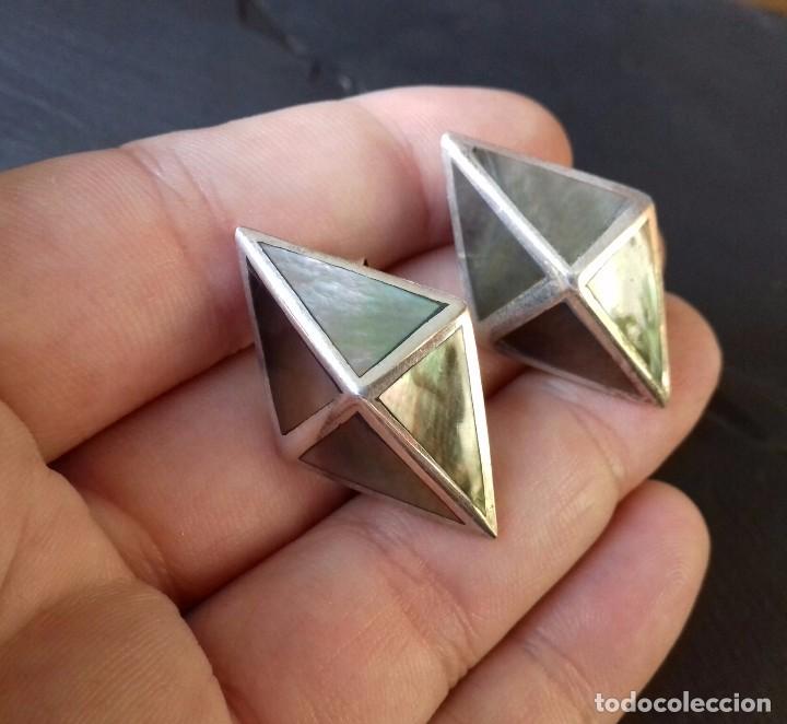 Joyeria: Preciosos pendientes en Plata de Ley y N&aacute;car - Foto 1