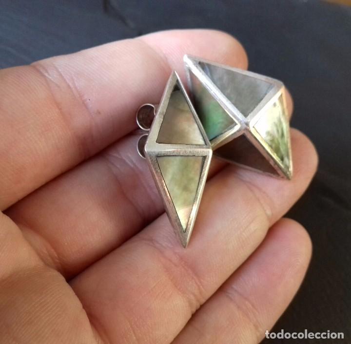 Joyeria: Preciosos pendientes en Plata de Ley y N&aacute;car - Foto 4