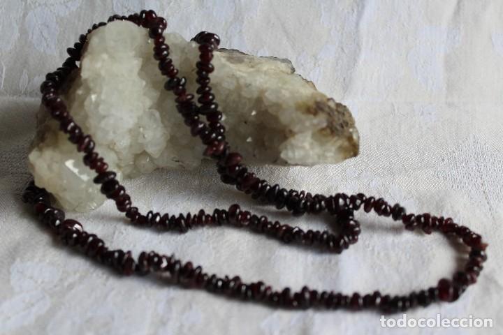 Joyeria: LARGO COLLAR DE GRANATES NATURALES 75 CM - Foto 1