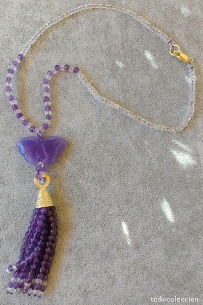 Joyeria: COLLAR DE CITRINO Y AMATISTA. - Foto 1