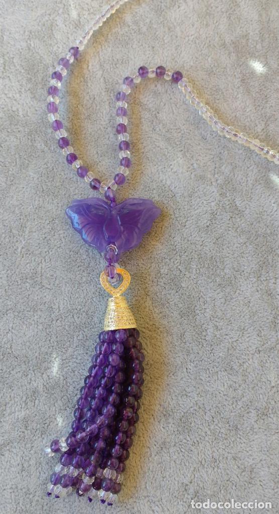 Joyeria: COLLAR DE CITRINO Y AMATISTA. - Foto 2
