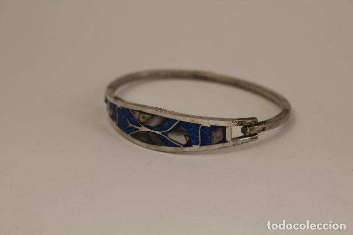 Joyeria: pulsera en plata de ley con nacar - Foto 2