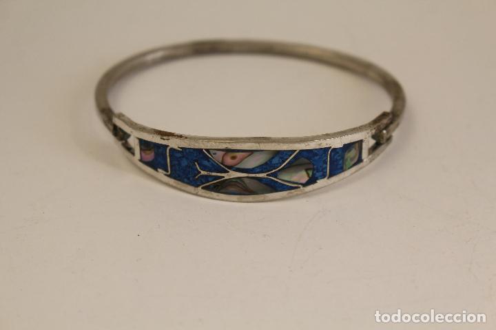 Joyeria: pulsera en plata de ley con nacar - Foto 5