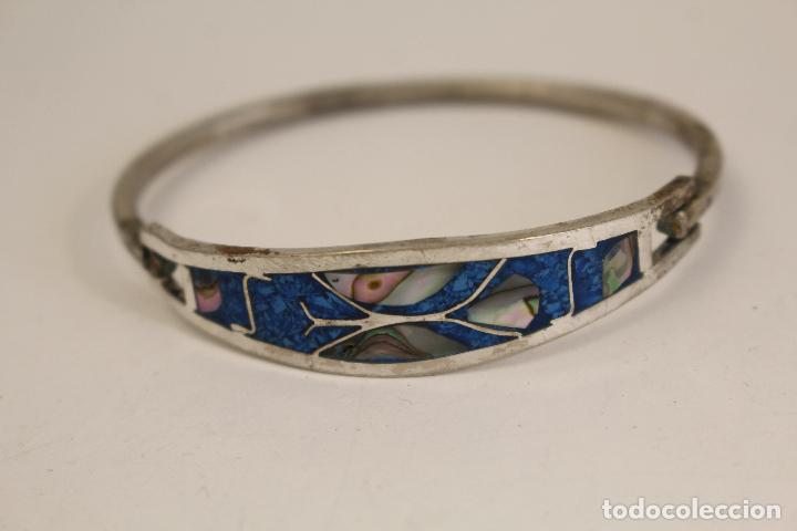 Joyeria: pulsera en plata de ley con nacar - Foto 7
