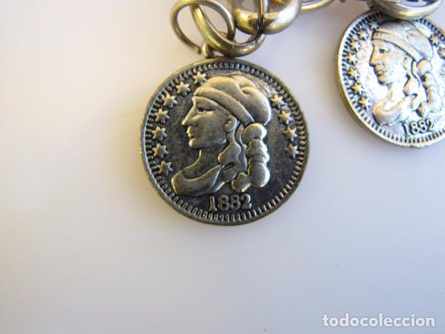 Joyeria: Pulsera de monedas 1882 - Foto 2