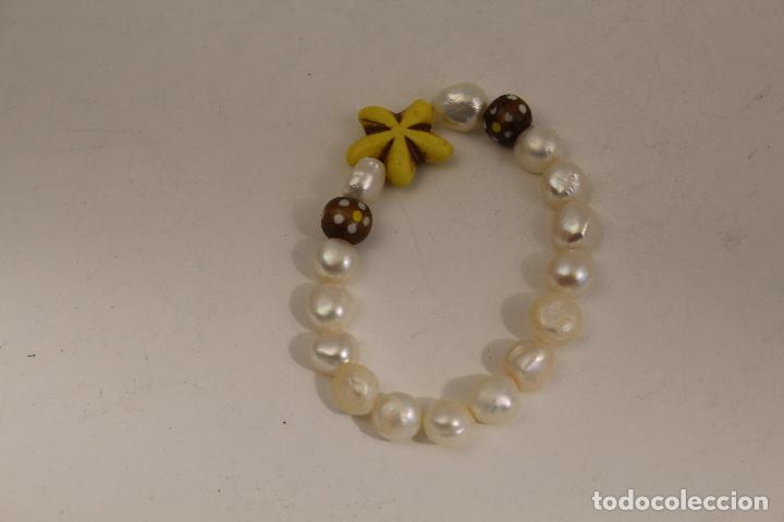 Joyeria: pulsera de perlas cultivadas - Foto 2