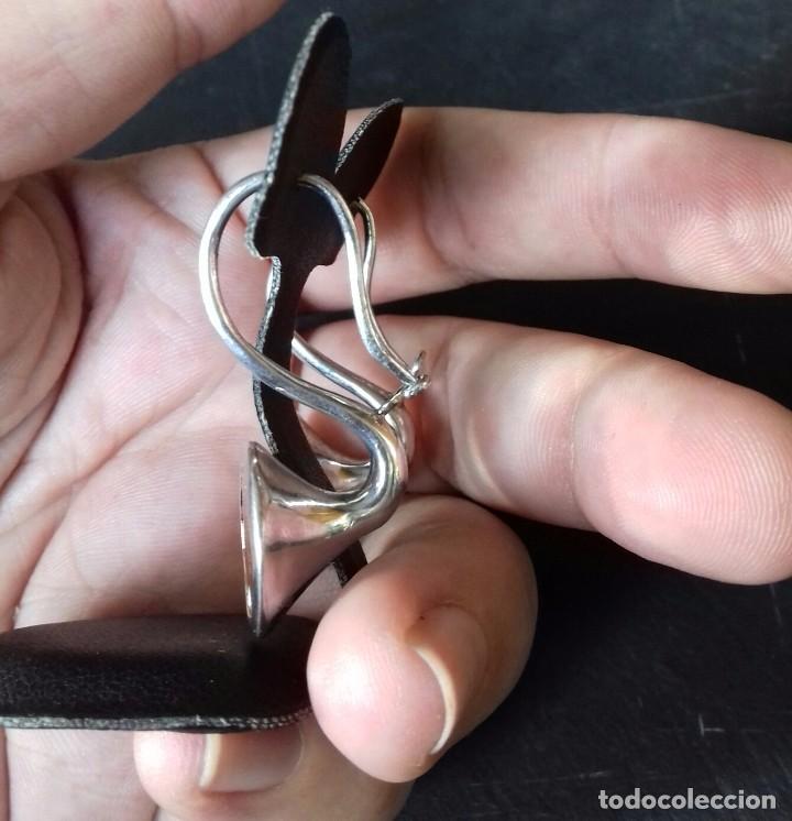Joyeria: Pendientes de Plata de Ley y Circonitas Deluxe - Foto 3