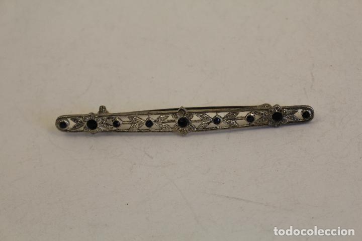 Joyeria: broche en plata de ley con azabaches - Foto 3