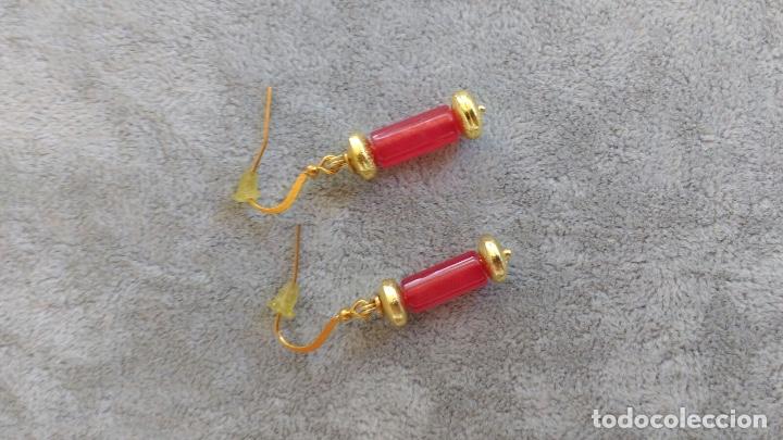 Joyeria: pendientes de &aacute;gata rojo - Foto 1