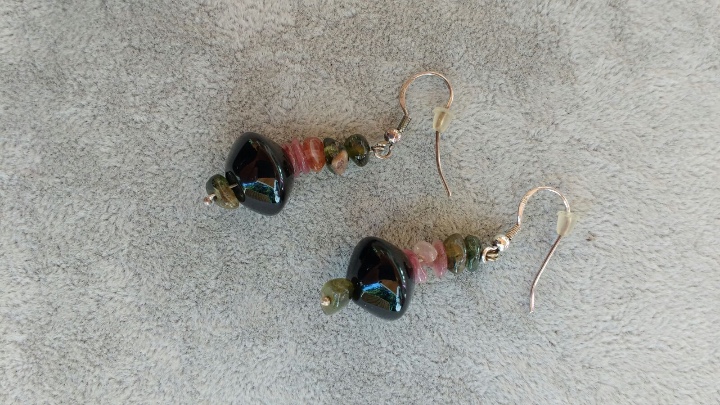 Joyeria: COLLAR DE TURMALINA CON MEDALL&Oacute;N DE JADE. - Foto 4