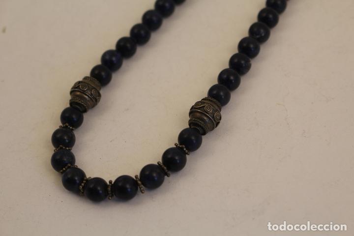 Joyeria: collar buda con piedras de lapisl&aacute;zuli - Foto 2