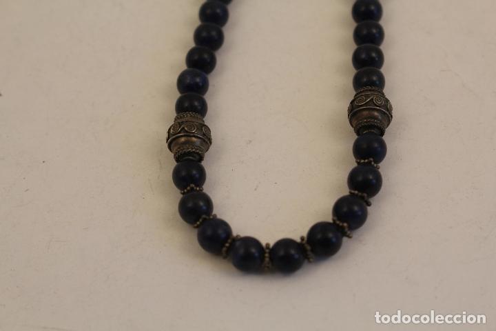 Joyeria: collar buda con piedras de lapisl&aacute;zuli - Foto 4