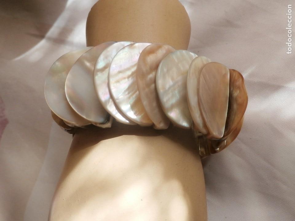 Joyeria: PULSERA DE NACAR EN PLACAS ENSAMBLADAS - Foto 1