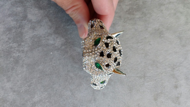 Joyeria: brazalete con forma de cabeza de tigre - Foto 2