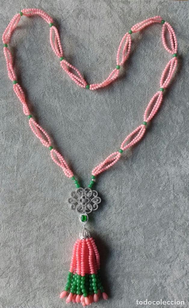 Joyeria: COLLAR DE CORAL Y JADE - Foto 1