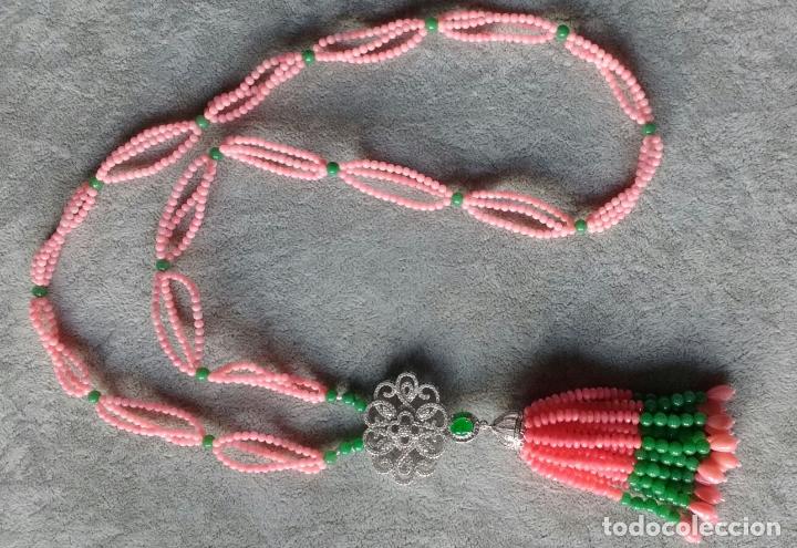 Joyeria: COLLAR DE CORAL Y JADE - Foto 2
