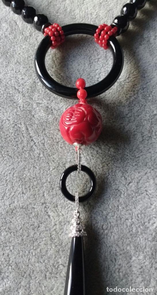 Joyeria: COLLAR DE &Oacute;NIX Y CORAL. - Foto 3