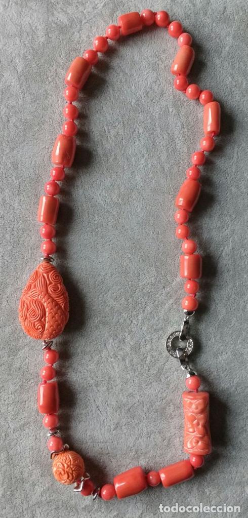 Joyeria: COLLAR CORAL NARANJA - Foto 1
