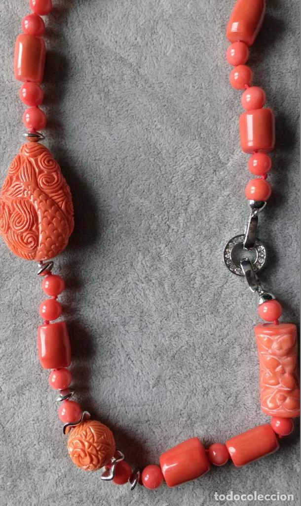 Joyeria: COLLAR CORAL NARANJA - Foto 2