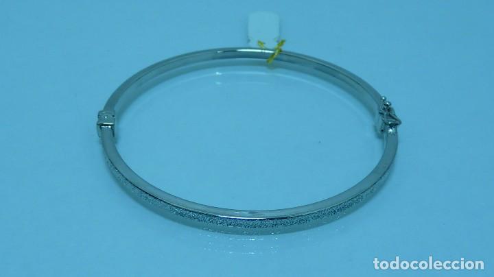 Joyeria: ARO CUADRADO BRILLO-MATE EN PLATA DE LEY (925MM) - Foto 3