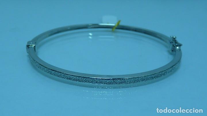 Joyeria: ARO CUADRADO BRILLO-MATE EN PLATA DE LEY (925MM) - Foto 4