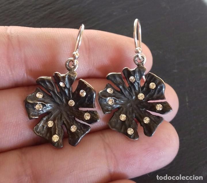 Joyeria: Pendientes en Plata de Ley y Circonitas - Foto 1