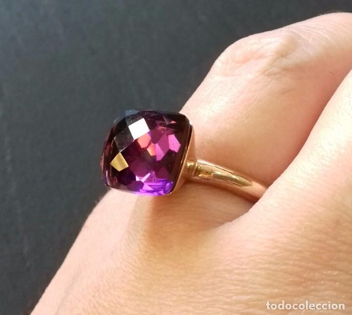 Joyeria: Anillo con Circonita morada - Foto 1