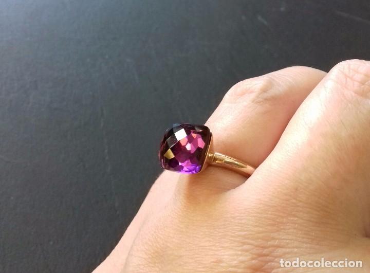 Joyeria: Anillo con Circonita morada - Foto 2
