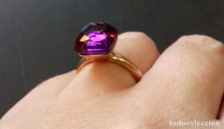 Joyeria: Anillo con Circonita morada - Foto 4