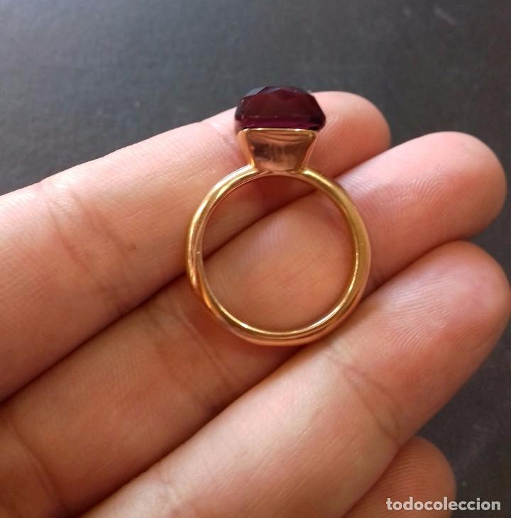 Joyeria: Anillo con Circonita morada - Foto 5
