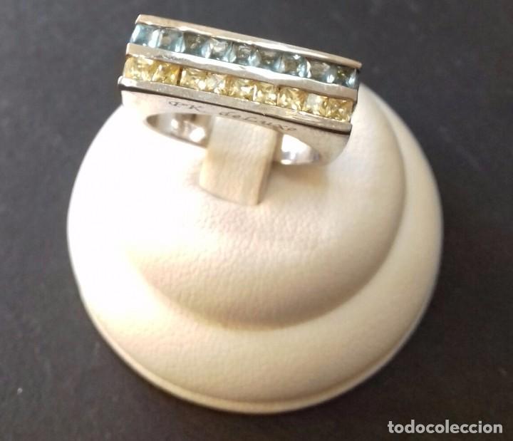 Joyeria: Original anillo deLuxe en Plata de Ley y Circonitas - Foto 1