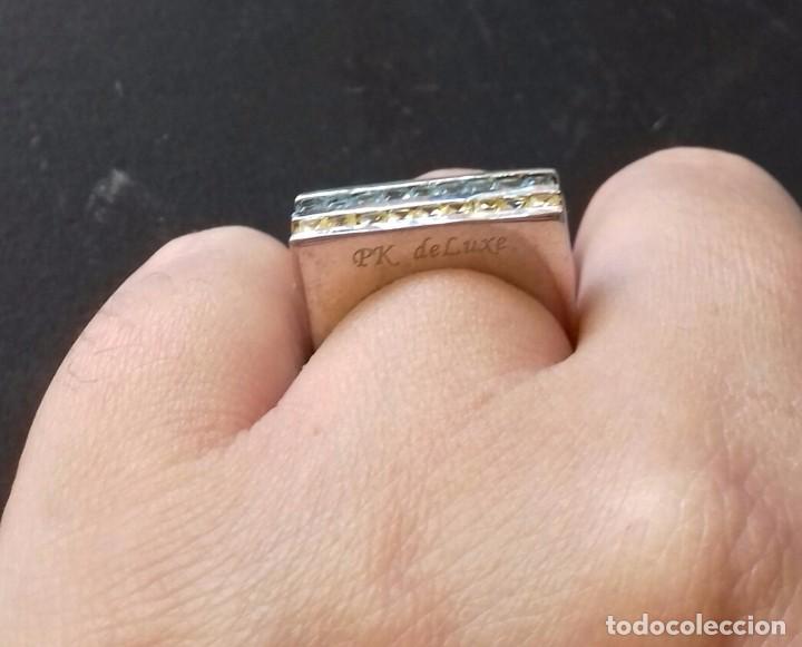 Joyeria: Original anillo deLuxe en Plata de Ley y Circonitas - Foto 2