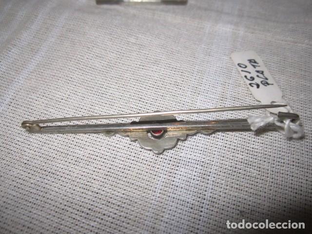 Joyeria: Antiguo alfiler de plata. 8 cms. largo. - Foto 6