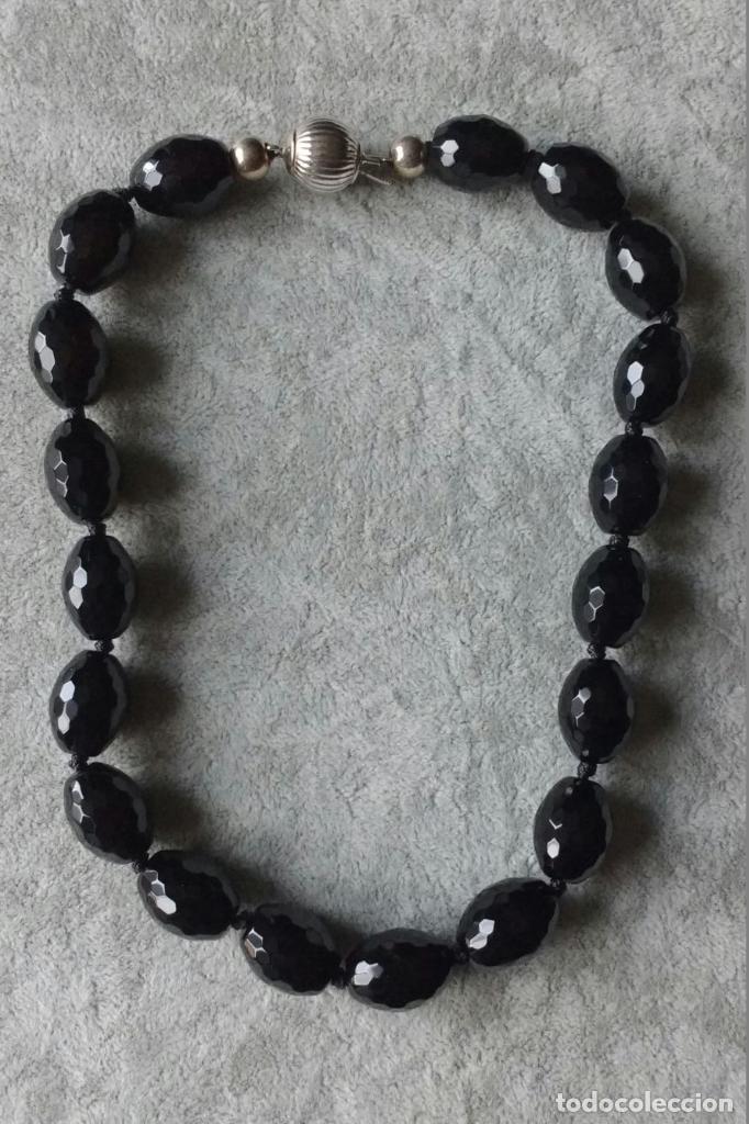 Joyeria: COLLAR BARRILES DE &Oacute;NIX FACETADOS. - Foto 1