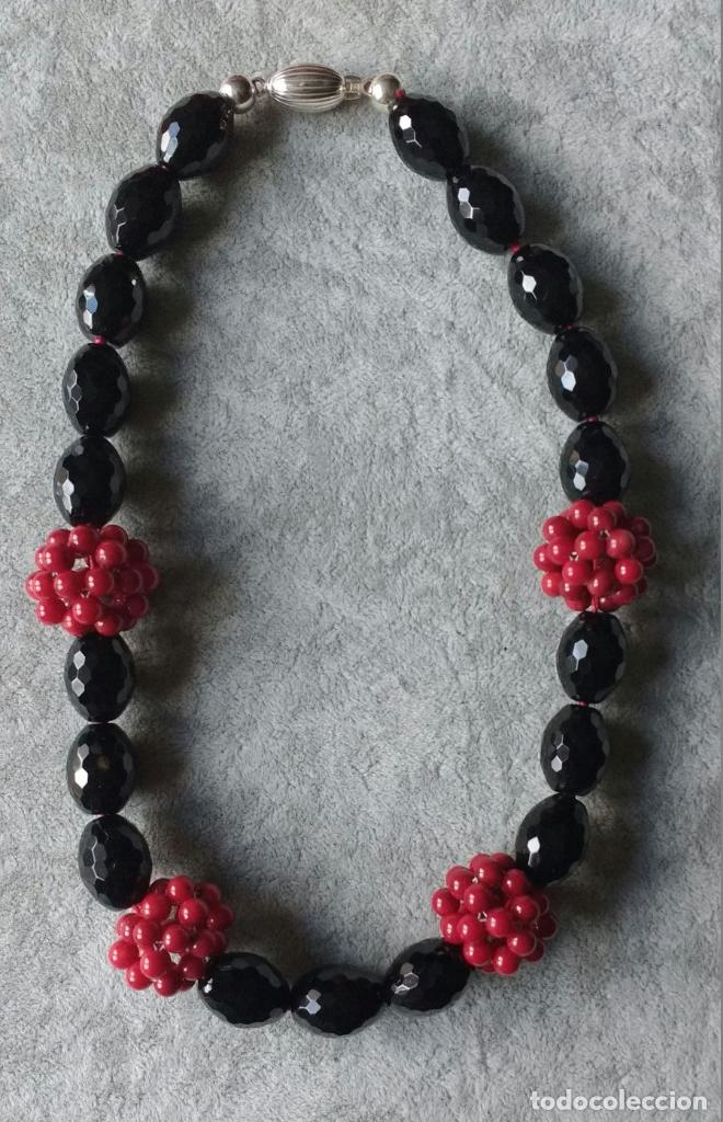 Joyeria: COLLAR DE CORAL Y &Oacute;NIX. - Foto 1