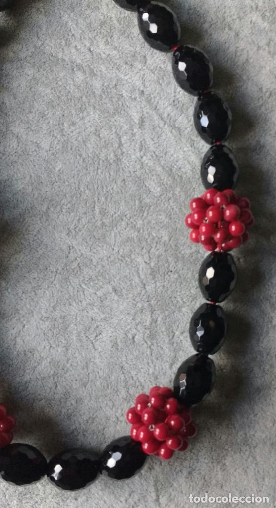 Joyeria: COLLAR DE CORAL Y &Oacute;NIX. - Foto 2