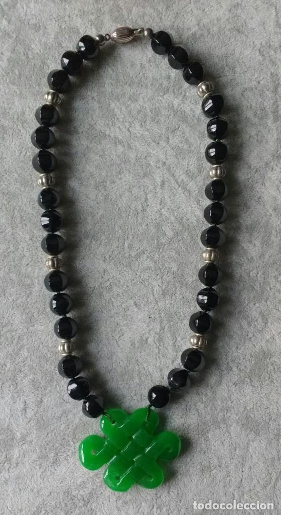 Joyeria: COLLAR DE &Oacute;NIX Y JADE. - Foto 1