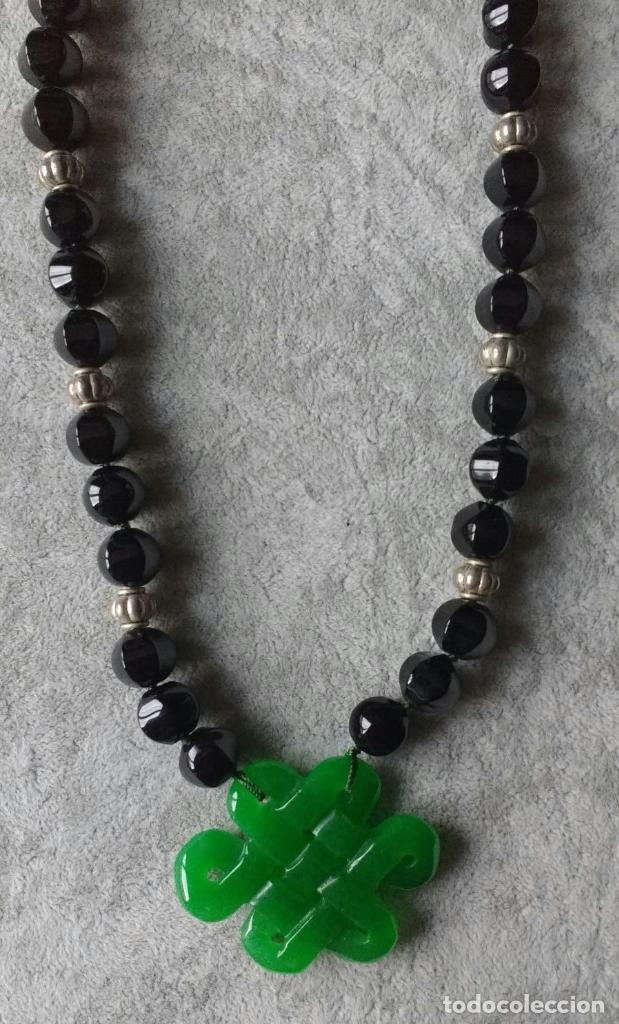 Joyeria: COLLAR DE &Oacute;NIX Y JADE. - Foto 2