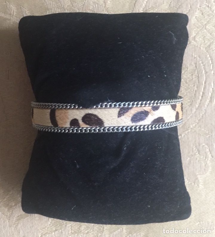 Joyeria: PULSERA ALPACA PLATEADA Y PIEL DE POTRO - Foto 4