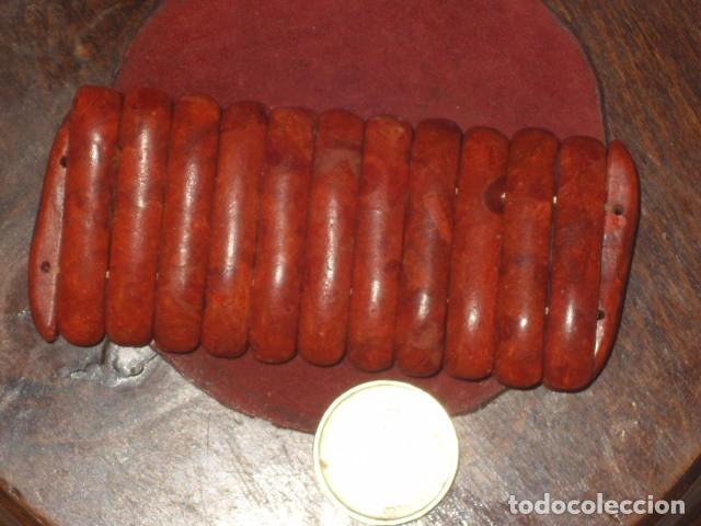 Joyeria: PULSERA DE CORAL MANZANA ELASTICA. - Foto 6