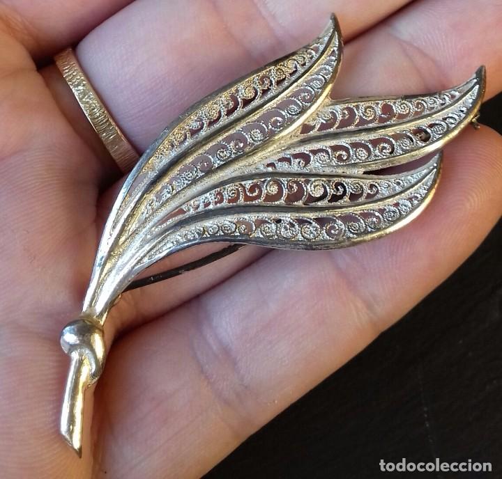 Joyeria: Broche en filigrana de Plata de Ley - Foto 2