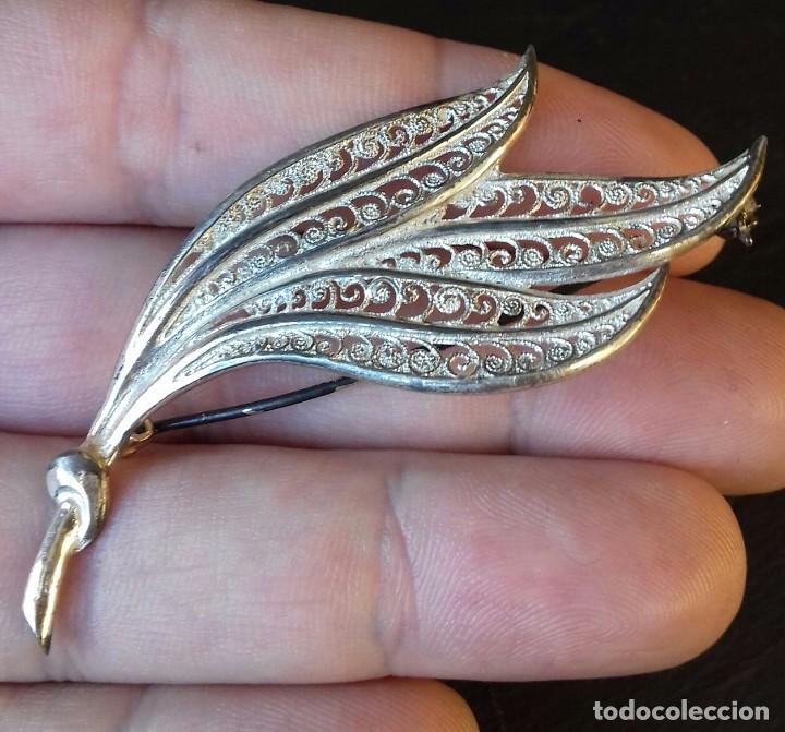 Joyeria: Broche en filigrana de Plata de Ley - Foto 3