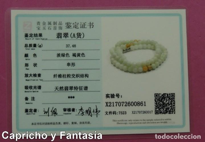 Joyeria: Collar chino certificado n&ordm; 2140 - Foto 5