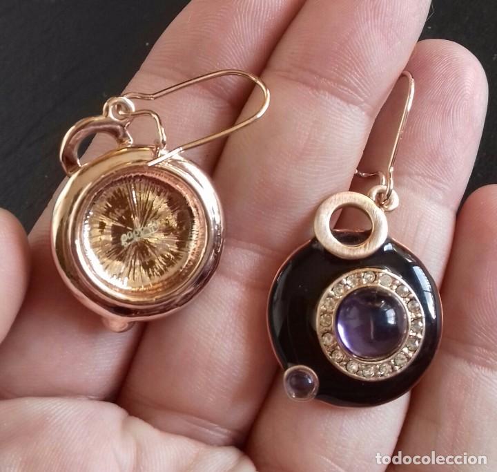 Joyeria: Pendientes con Circonitas y Esmalte - Foto 3